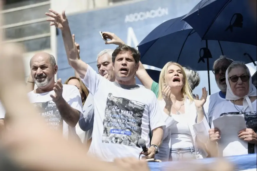 Kicillof, presente en el acto por el Día de la Memoria